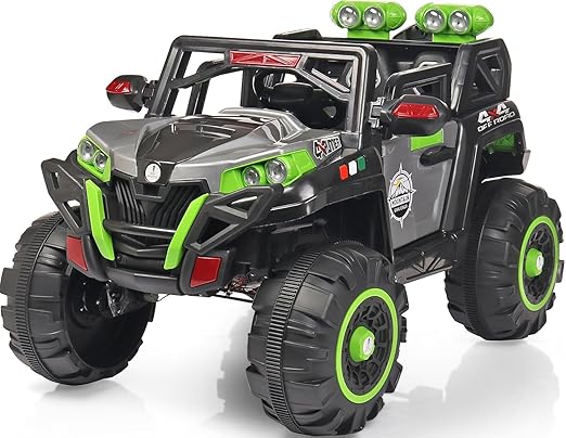 Electric Jeep for Kids – Ultimate Four-Wheel Drive Outdoor Adventure
