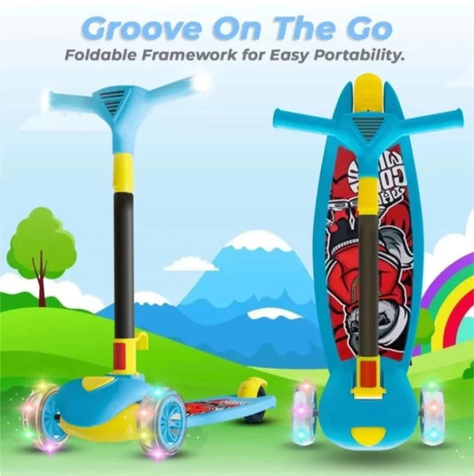 Kick Scooter Coco Jumbo Led Brats & Cuties Now With A Bigger And Sturdier Base Just Push The Button With Light & Music At Your Kids Fingertips